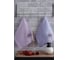 Набор полотенец Arya Home Arya 40x60 см, 2 шт., Amethyst пурпурный 8680943227058 1