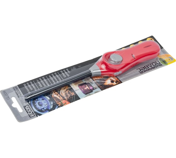 Газовая зажигалка Ecos GL-001R красная 157793