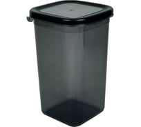 Емкость для сыпучих продуктов Мультипласт Групп 1,4л серый MPG9901