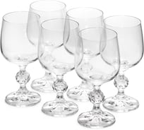 Набор бокалов для вина CRYSTALEX CLAUDIA 6шт 230мл CR230101CL