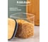 Банка для хранения сыпучих продуктов Attribute квадратная BAMBOO 650мл AJB103 6
