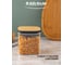 Банка для хранения сыпучих продуктов Attribute квадратная BAMBOO 650мл AJB103 7