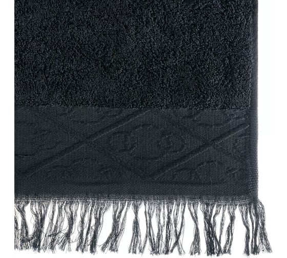 Полотенце для ванной Moroshka Ethnic 50x90 см, цвет серый L02-24