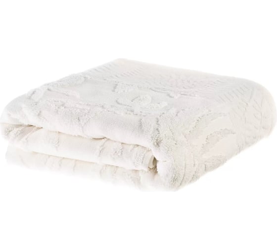 Полотенце для ванной Moroshka Fleur 70x140 см, цвет белый L03-29 1
