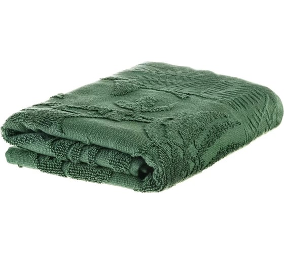 Полотенце для ванной Moroshka Fleur 50x90 см, цвет зеленый L02-29