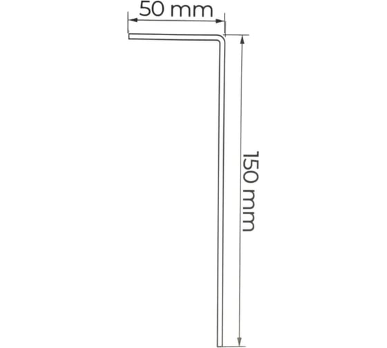 Кронштейн для алюминиевого карниза LM DECOR LmDecor 15 см, 2 шт. U-20-3.1