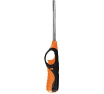 Газовая зажигалка Ecos BBQ 88С-O с защитой от ветра, оранжевая с черным 157824