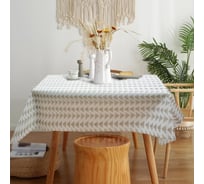 Скатерть Witerra СП 120x145 Треугольники белый 14 00000072338