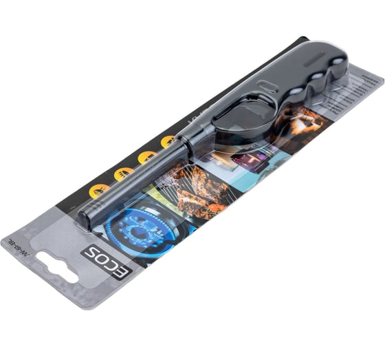 Газовая зажигалка Ecos JW-61-BL черная 157825