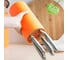 Подставка для ножей Good Sale оранжевая 10166 8