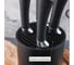 Подставка для ножей Good Sale черная 10326 7