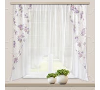 Комплект штор для кухни Witerra Офелия 300x160 см сирень 00000073200