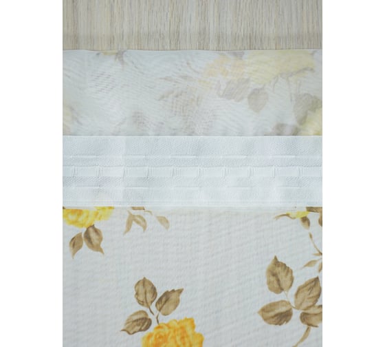 Комплект штор для кухни Witerra Офелия 300x160 см золото 00000073198