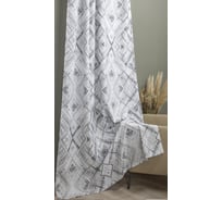 Штора Witerra Габардин печать 014 треугольники белый 150x180 см, 1 шт 110069