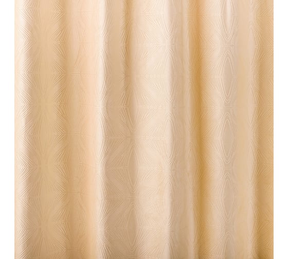 Штора готовая Moroshka Azadi 160x260, крепление: шторная лента, цвет бежевый 904-207-01