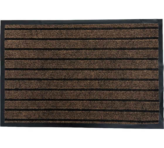 Влаговпитывающий коврик ComeForte «МОДЕРН» 40х80см Коричневый HP-1939