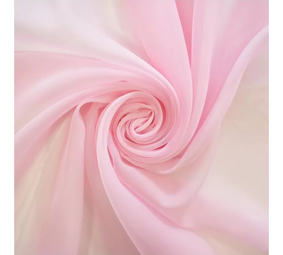 Ткань для рукоделия Witerra вуаль светло-розовый 150x300 см, 1 шт 110709 1