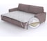 Топпер Lineaflex Латиче, 80x190 Lattice_Ambiente_80x190 2