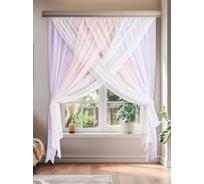 Комплект штор Witerra Лиана 300x250 см розовый 110529
