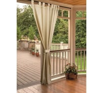 Штора уличная Witerra на петлях 210D серый 145x200 см, 1 шт 00000076506