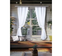 Шторы портьерные Witerra габардин 142x160 см цвет 1, 2 шт 110566