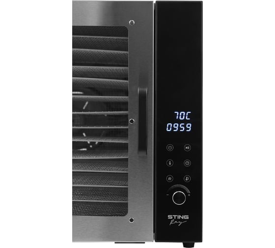 Сушилка для фруктов, овощей STINGRAY ST-FD707A 14 поддонов, черный 42729