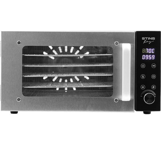 Сушилка для фруктов, овощей STINGRAY ST-FD709A 6 поддонов, черный 42739