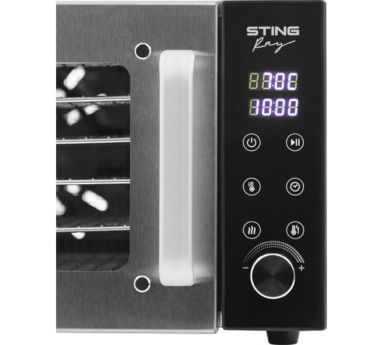 Сушилка для фруктов, овощей STINGRAY ST-FD709A 6 поддонов, черный 42739