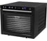 Сушилка для фруктов, овощей STINGRAY ST-FD710B 12 поддонов: 10+1 для ягод+1 для пастилы, черный 42747 1