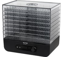 Сушилка для фруктов, овощей STINGRAY ST-FD715A 8 поддонов, черный 42736