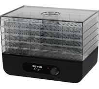 Сушилка для фруктов, овощей STINGRAY ST-FD715D 5 поддонов, черный 42741