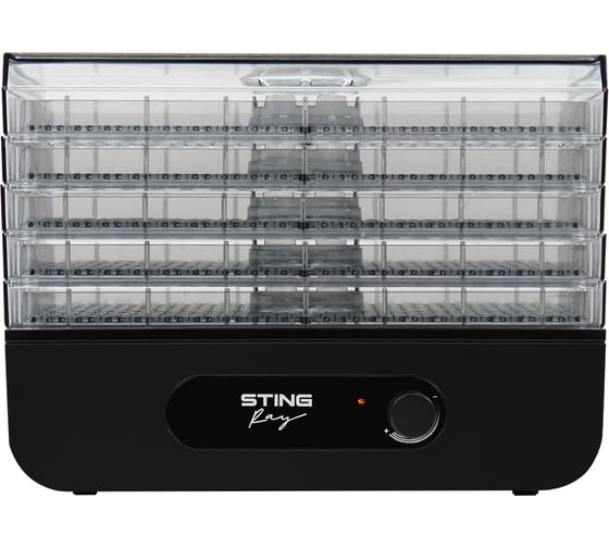 Сушилка для фруктов, овощей STINGRAY ST-FD715D 5 поддонов, черный 42741
