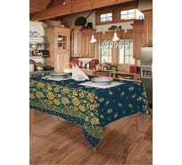 Скатерть Мастерская снов Мир вкуса 145x145 и 6 салфеток Снежинка 20399-2