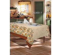 Скатерть Мастерская снов Мир вкуса 200x145 и 6 салфеток Снежинка 20369-1