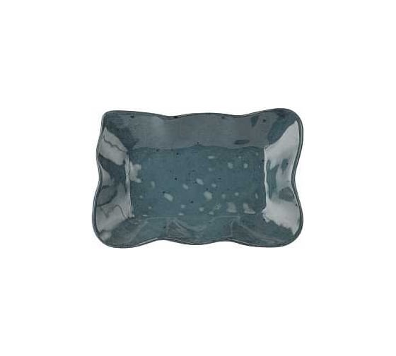 Овальное блюдо FIORETTA STONE TURQUOISE 26 см TDP578