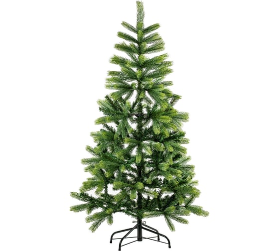 Ель новогодняя искусственная Золотая сказка "Christmas Beauty" 150 см, литой ПЭТ+ПВХ, зеленая 591312 1