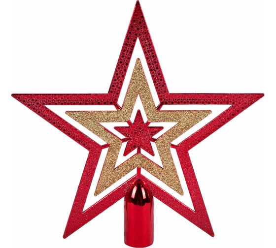 Шары новогодние ёлочные Золотая сказка "Red and Gold Luxury" 70 предметов, красный/золото 591714