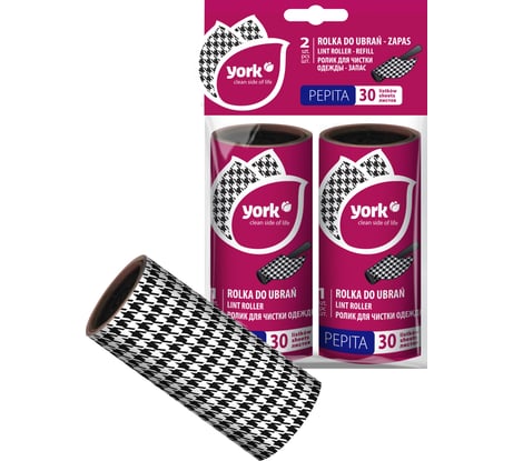 Сменный блок YORK для ролика-щетки 2 шт. ПЕПИТА 068102