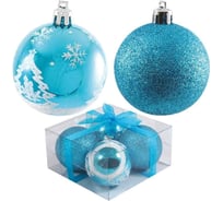 Набор шаров Волшебная страна PB6-4TDG-B, 6 см, 4 шт.. 102165