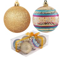 Набор шаров Волшебная страна PB6-6TDG-1-G, 6 см, 6 шт., 102154