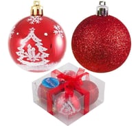 Набор шаров Волшебная страна PB6-4TDG-R, 6 см, 4 шт., 102164