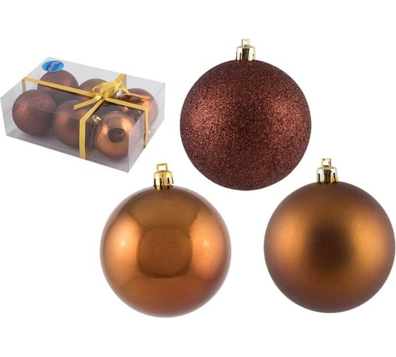 Набор шаров Волшебная страна PB8-6SMB-C, 8 см, 6 шт., 001482 1