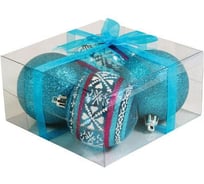 Набор шаров Волшебная страна PB7-4TDG-B, 7 см, 4 шт., 102157