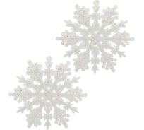 Декоративное украшение Волшебная страна Снежинки, 2шт. 007699
