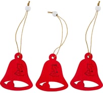 Декоративное украшение Волшебная страна Колокол 3шт 007615