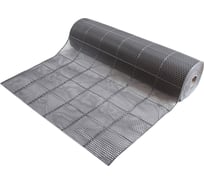 Коврик-дорожка SUNSTEP ПВХ Ячейка 0.9х12 м, серый 39-651