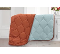 Одеяло-покрывало Primavelle 2Way 180x215 см, терракот/бирюза 25192082-44.73