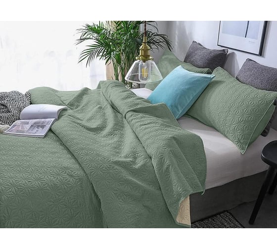 Покрывало Primavelle Pallada 210x230 см, шалфей 25290521-84P