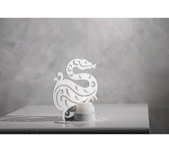 Подсвечник ООО СКП Змея, 150*140*60, 1 мм СГ25-002Б 1