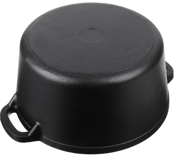 Кастрюля VETTA чугун, 3.8 л, d23x10 см, чугун. крышка, нерж. ручка 808-019